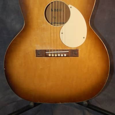 Airline by Montgomery Wards Catalog Grand Concert Bolt-on Neck 1963 Sunburst image 2