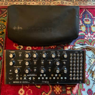 Moog Mother-32 Tabletop / Eurorack Semi-Modular Synthesizer 2015 - Present - Black image 3