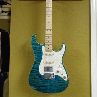Tom Anderson Hollow Drop Top Classic  Deep Bora Bora image 1