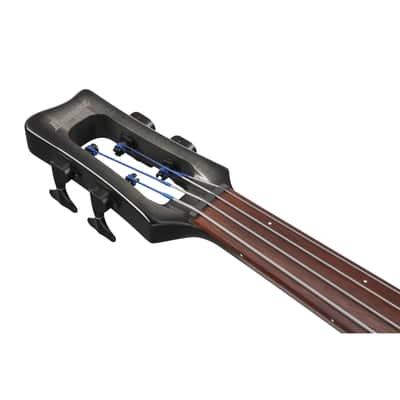 Ibanez Bass Workshop UB804-BUL Black Ice Burst Low Gloss - Electric Contrabass image 6