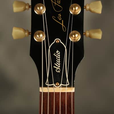 1994 Gibson Les Paul Studio Black/Ebony with GOLD hardware image 3