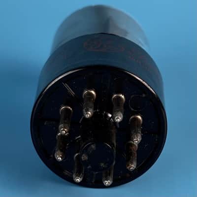 1964 General Electric 6SN7GT Vintage Gray Plated Vacuum Tube! Tests Good! T574 image 7