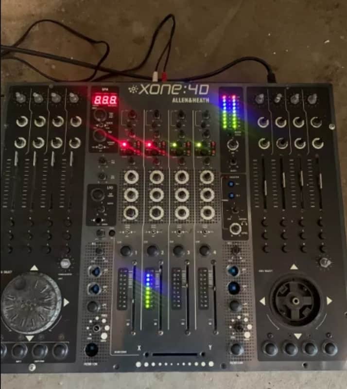 Allen Heath Xone 4D Used Mixer For DJ Outdoor Full Size 90% Quality image 1