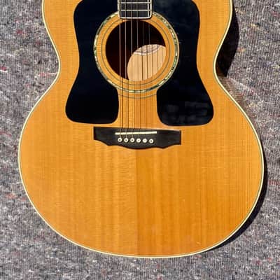 Guild JF-65 1999 - Natural Flammed AAA image 3