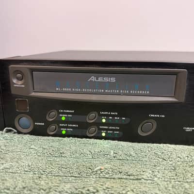 Alesis Masterlink ML-9600 High Resolution Master Disk Recorder 2000s - Black Bild 3