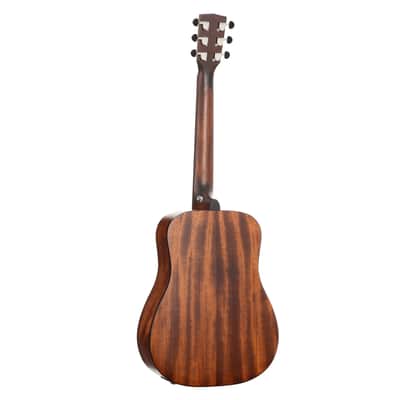 Cort Earth Series Go Hyvibe Acoustic Electric Guitar- Open Pore Natural image 5