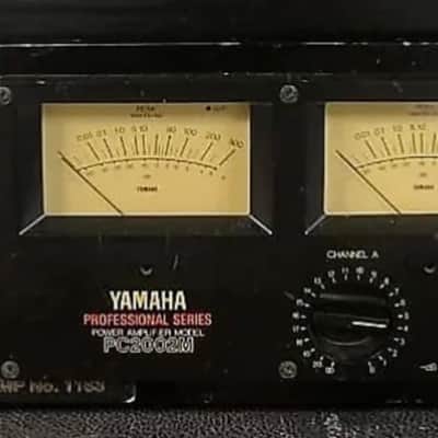 Yamaha PC2002M power amplifier & Auratone 5c Super Sound Cubes (Pair) monitors with Isoacoustics Stands image 1