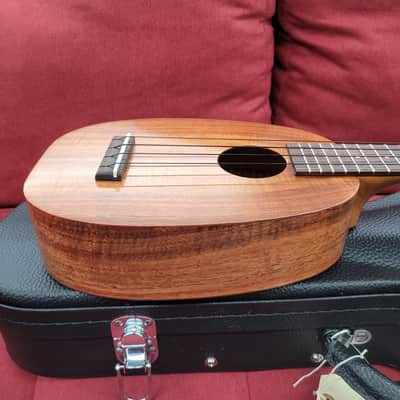 Kamaka HP-1 Pineapple Ukulele with Case 2025 - Solid Koa image 12