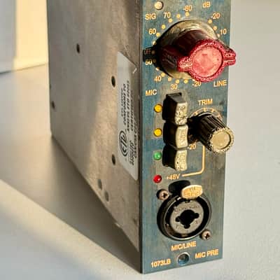 AMS Neve 1073LB 500 Series Mic Preamp Module 2010s - Blue image 2