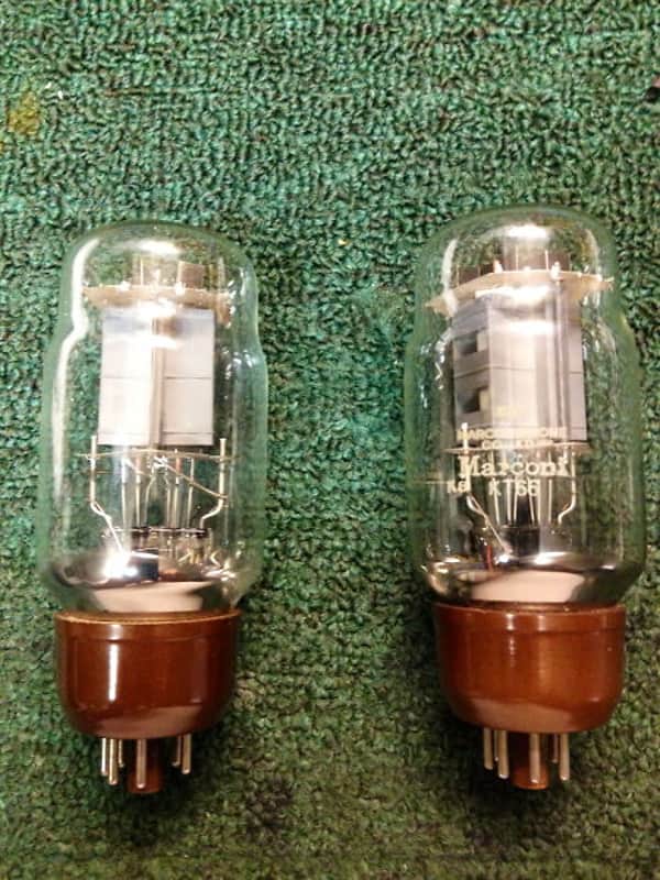 Marconi Osram KT66 1968 Matched Pair image 1