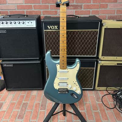 *2001 MIM* Fender Standard HSS Stratocaster Blue Agave image 2