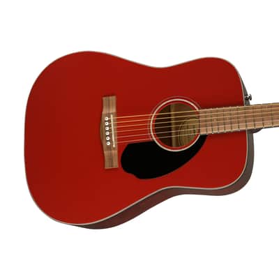 Fender FSR CD-60 V3 Dreadnought Acoustic Guitar, Cherry image 6