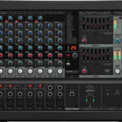 Behringer Europower PMP580S 500-Watt 10-Channel Powered Mixer image 3