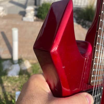 B.C. Rich Warlock NJ Series Japan 1986 - Red sparkle image 14