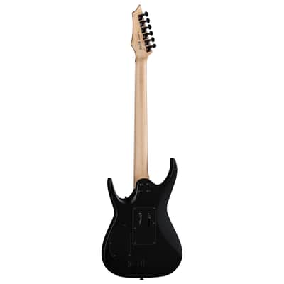 Dean Exile Select Floyd Fluence Guitar, Ebony Fretboard, Black Satin, EXILE F FL BKS image 17