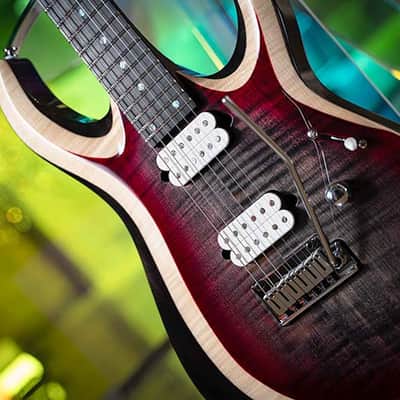 Cort X700 DUALITY II | X Series Duality II Double Cutaway Electric Guitar, Lava Burst. New with Full Warranty! image 7