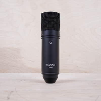 TASCAM TM-80 Large Diaphragm Condenser Microphone Black w/ Box, Stand, XLR Cable image 7