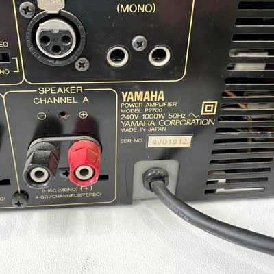 Yamaha P2700 Amplifier image 8