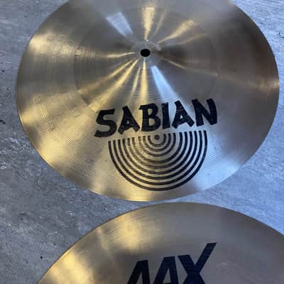 Sabian 14" AAX Studio Hi-Hat Cymbals (Pair) 2002 - 2018 - Natural image 4
