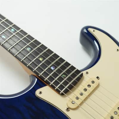 Fender Custom Shop Classic Player Stratocaster 2005 - Cobalt Blue Transparent image 17