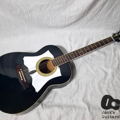 Audition / Kay / Ensenada FG 41 Acoustic Double Pickguard Guitar (1960s, Black) image 3