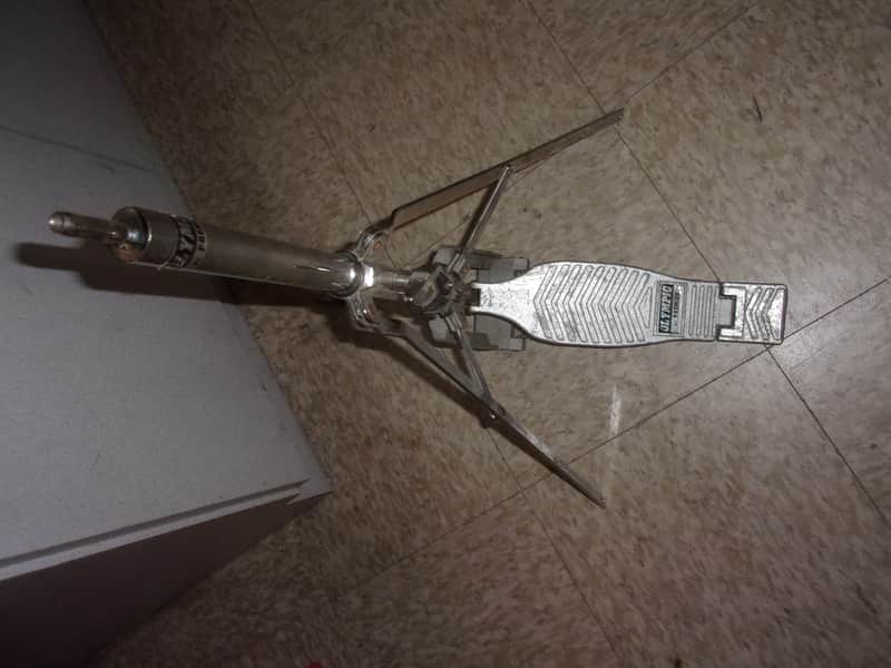 Vintage Olympic by Premier Adjustable Spring High-Hats heavy duty  Pedal Hi-Hats Base ONLY image 1