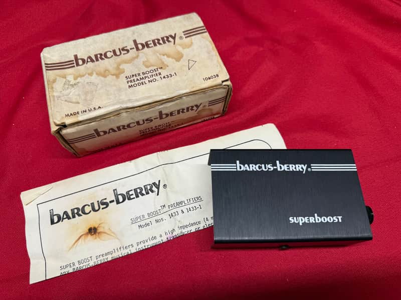 Barcus-Berry Superboost 1433 Preamp image 1