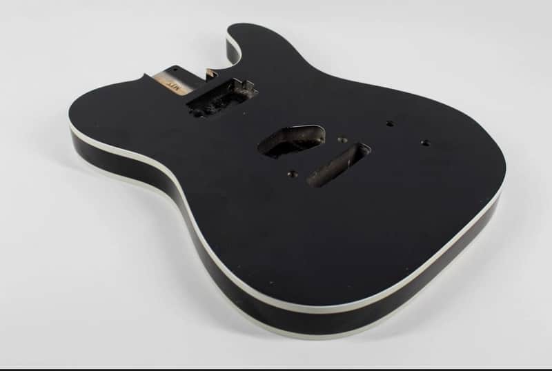 MJT Official Custom Vintage Aged Nitro Guitar Body Mark Jenny VTT Bound Ash 4lbs - Compatible with Warmoth and Fender Necks image 1
