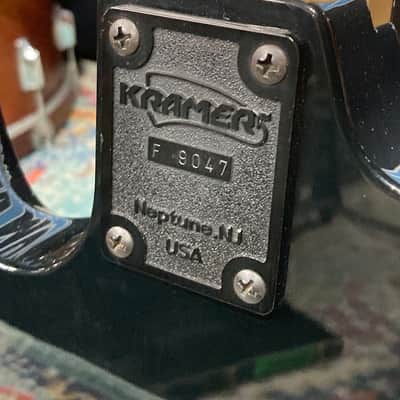 Kramer Brad Whitford’s Aerosmith, Sustainer, Authenticated (#89) 1987 - 1994 Black image 20
