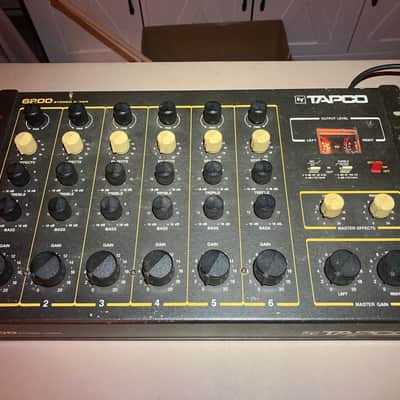 EV TAPCO 6200 6-CHANNEL MIXER (70s) - BROWN image 1