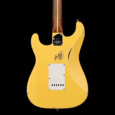 Fender Custom Shop Empire 59 Transition Stratocaster Relic - Aged Canary Yellow #19541 image 4