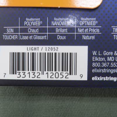 Elixir Nanoweb 12052 10/46 Light Electric Guitar Strings image 4