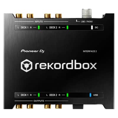 Pioneer DJ INTERFACE-2 2-Channel Audio Interface for rekordbox DJ Control image 10