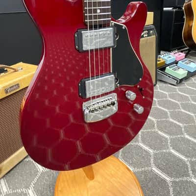 Ernie Ball Music Man HH Valentine - HR Red /Cherry 6 String Electric Guitar - *AUTHORIZED DEALER image 2