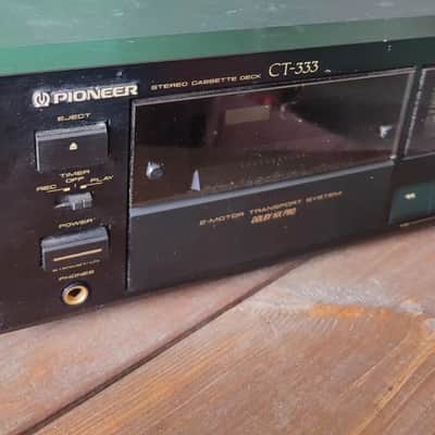 Pioneer CT-333 Rare Vintage Cassette Deck Working Stereo Hi-Fi Warranty image 18