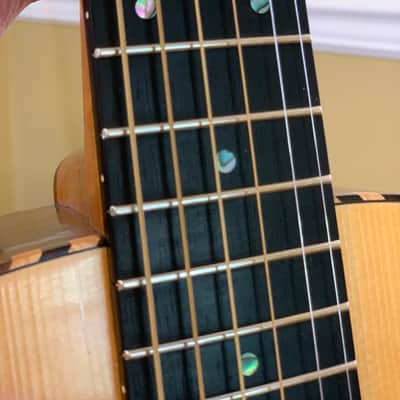Insanely Gorgeous Hand-Made Small Jumbo Acoustic (Spruce/Claro Walnut) image 6