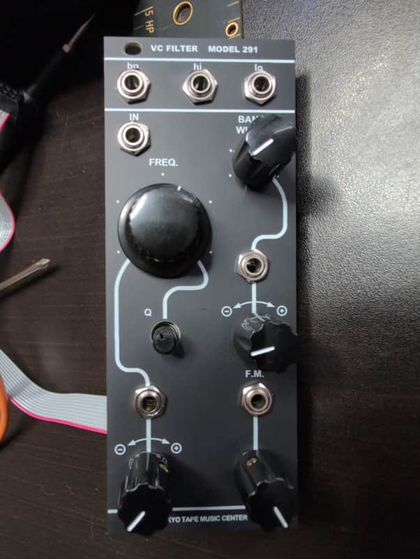 Tokyo Tape Music Center TTMC Voltage Controlled Filter MODEL 291 2026 - black