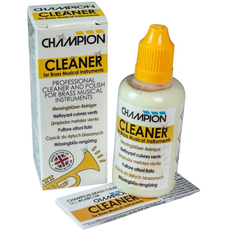 Champion Brass Musical Instrument Cleaner 50ml Bottle image 1