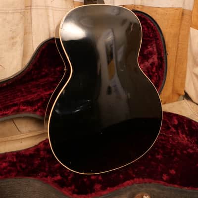 Vega Electric Spanish Archtop 1930's Black image 9