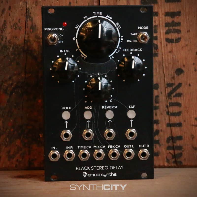 Erica Synths Black Stereo Delay