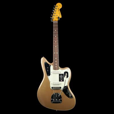 Fender American Professional Classic Jaguar, Faded Firemist Gold image 3