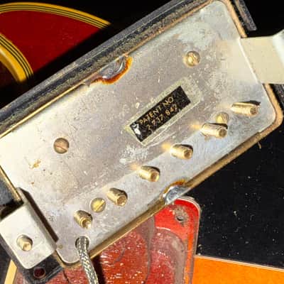 1973 Gibson Les Paul Custom Cherry Sunburst Vintage LP w Original Case Patent Sticker Humbuckers image 20