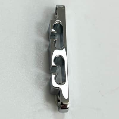 Chrome String Retainer Bass Head 4 String Retainer Bass Guitar String Tree Bass String Guide with Mounting Screws image 3