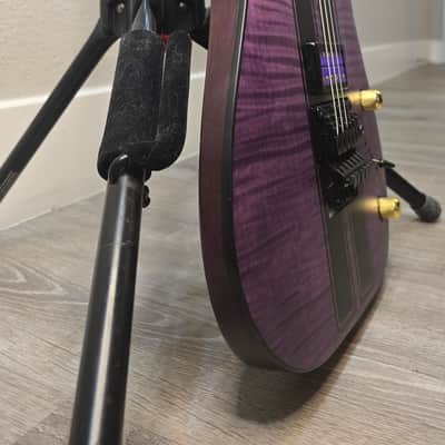 Schecter Banshee GT FR 6-String Electric Guitar - Satin Trans Purple image 4