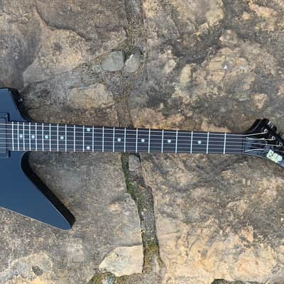ESP MX250 Explorer 1993 Black NOS condition bell truss rod Metallica Hetfield model image 4