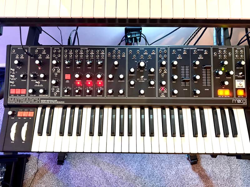 Moog Matriarch Dark 49-Key Semi-Modular Analog Synthesizer image 1