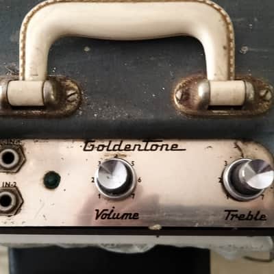 Goldentone 5w 1960 - grey tolex image 4