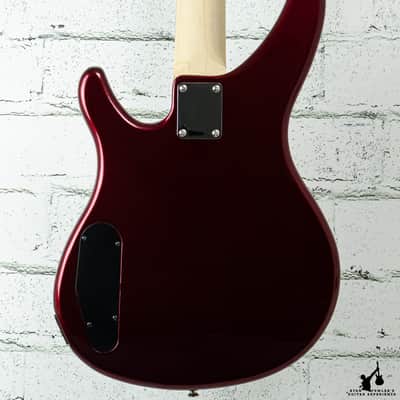 Yamaha TRBX174 4-String Bass Red Metallic image 3