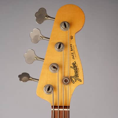 Fender Custom Shop 1964 Jazz Bass Relic - 2007 - Cherry Sunburst Relic image 6