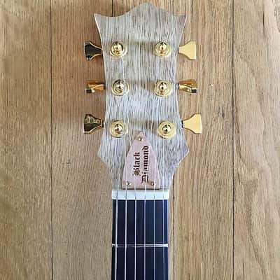the Slick-60 BD/SG Supreme Guitar By Black Diamond 25-yrs Hand Crafting guitars In America w/Quilted Maple Top & case image 6